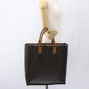 LOUIS VUITTON Monogram Sac Plat Hand Bag M51140 LV Auth 164715-19