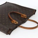 LOUIS VUITTON Monogram Sac Plat Hand Bag M51140 LV Auth 164715-6