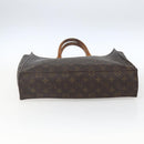 LOUIS VUITTON Monogram Sac Plat Hand Bag M51140 LV Auth 164715-9