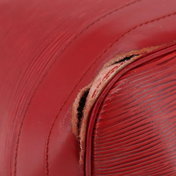LOUIS VUITTON Epi Noe Schoudertas Rood M44007 LV Auth 164716