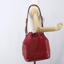 LOUIS VUITTON Epi Noe Shoulder Bag Red M44007 LV Auth 164716-20