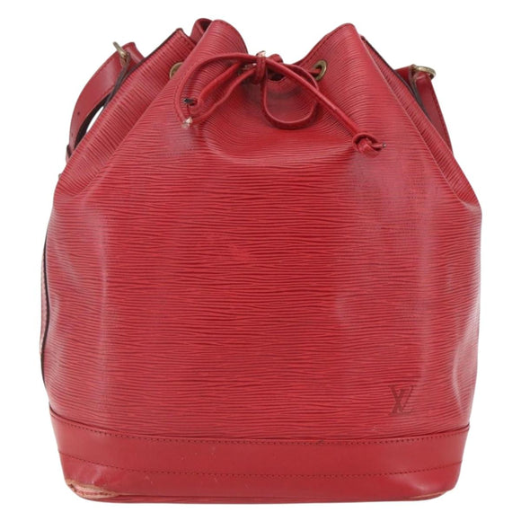 LOUIS VUITTON Epi Noe Schoudertas Rood M44007 LV Auth 164716