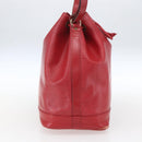 LOUIS VUITTON Epi Noe Schoudertas Rood M44007 LV Auth 164716-3