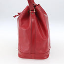 LOUIS VUITTON Epi Noe Shoulder Bag Red M44007 LV Auth 164716-4