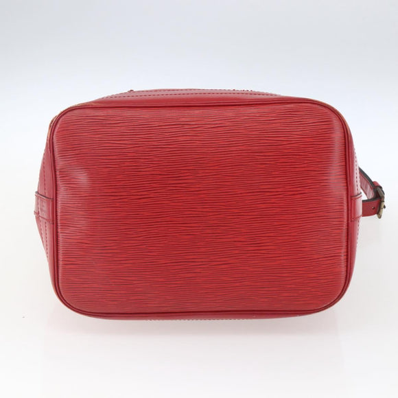 LOUIS VUITTON Epi Noe Shoulder Bag Red M44007 LV Auth 164716