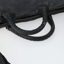 BOTTEGA VENETA INTRECCIATO Hand Bag Leather 2way Black Auth 164741-8