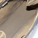 FENDI Zucca Canvas Hand Bag Black Brown Auth 164751-17