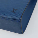 LOUIS VUITTON Epi Malesherbes Hand Bag Blue M52375 LV Auth 164754-15