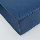 LOUIS VUITTON Epi Malesherbes Hand Bag Blue M52375 LV Auth 164754-16