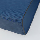 LOUIS VUITTON Epi Malesherbes Hand Bag Blue M52375 LV Auth 164754-17