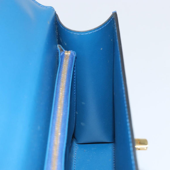 LOUIS VUITTON Epi Malesherbes Hand Bag Blue M52375 LV Auth 164754