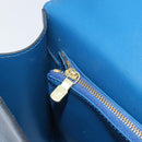 LOUIS VUITTON Epi Malesherbes Hand Bag Blue M52375 LV Auth 164754-23