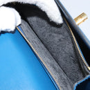 LOUIS VUITTON Epi Malesherbes Hand Bag Blue M52375 LV Auth 164754-10