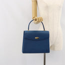 LOUIS VUITTON Epi Malesherbes Hand Bag Blue M52375 LV Auth 164754-24