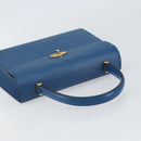 LOUIS VUITTON Epi Malesherbes Hand Bag Blue M52375 LV Auth 164754-6