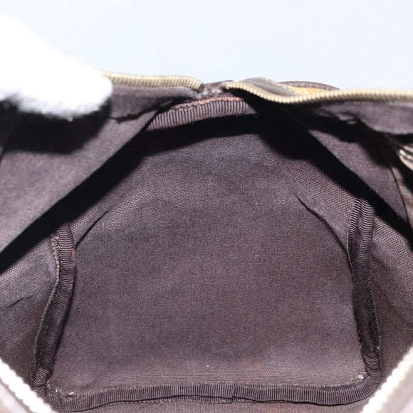 GUCCI GG Crystal Boston Bag Beige Gold 265697 Auth 164756