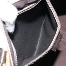 GUCCI GG Crystal Boston Bag Beige Gold 265697 Auth 164756-20