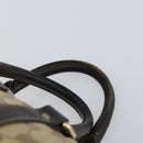 GUCCI GG Crystal Boston Bag Beige Gold 265697 Auth 164756-8