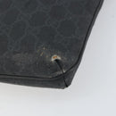 GUCCI GG Supreme Shoulder Bag PVC Black 387514 Auth 164758-10