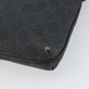 GUCCI GG Supreme Shoulder Bag PVC Black 387514 Auth 164758-12