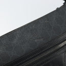 GUCCI GG Supreme Shoulder Bag PVC Black 387514 Auth 164758-14