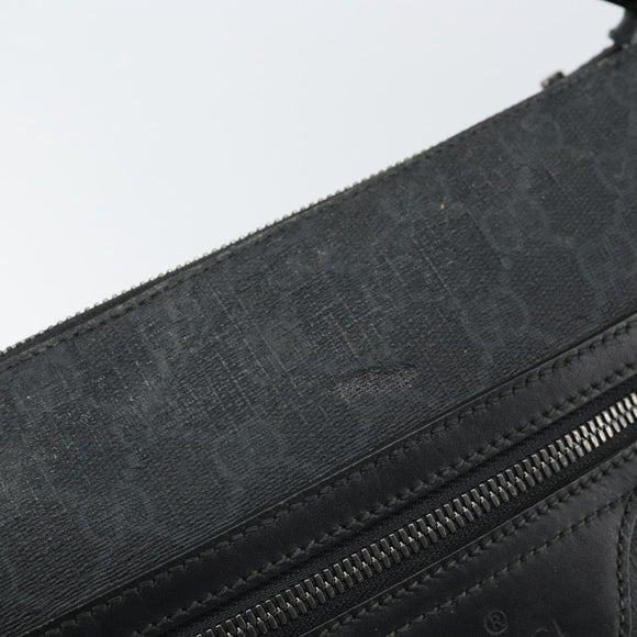 GUCCI GG Supreme Shoulder Bag PVC Black 387514 Auth 164758
