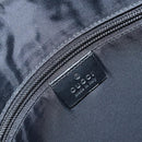 GUCCI GG Supreme Shoulder Bag PVC Black 387514 Auth 164758-17