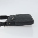 GUCCI GG Supreme Shoulder Bag PVC Black 387514 Auth 164758-5
