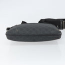 GUCCI GG Supreme Shoulder Bag PVC Black 387514 Auth 164758-9