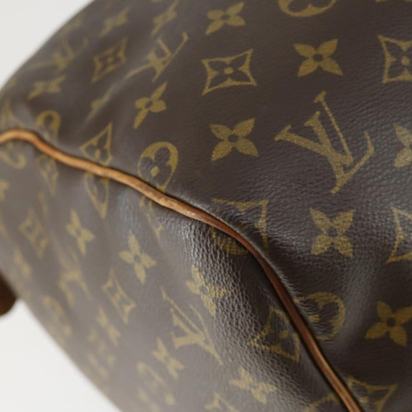 LOUIS VUITTON Monogram Keepall 55 Boston Bag M41424 LV Auth 164765