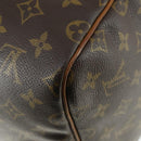LOUIS VUITTON Monogram Keepall 55 Boston Bag M41424 LV Auth 164765-15