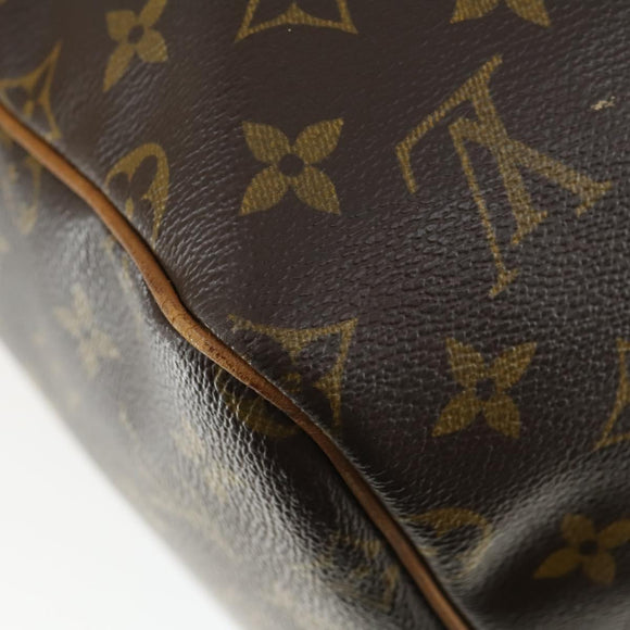 LOUIS VUITTON Monogram Keepall 55 Boston Bag M41424 LV Auth 164765