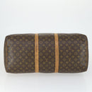 LOUIS VUITTON Monogram Keepall 55 Boston Bag M41424 LV Auth 164765-5
