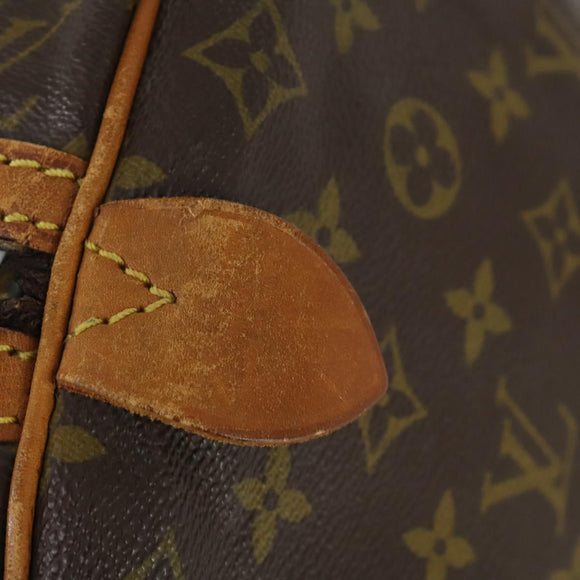 LOUIS VUITTON Monogram Sac Souple 45 Boston Bag M41624 LV Auth 164767