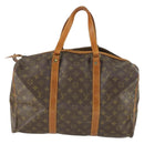 LOUIS VUITTON Monogram Sac Souple 45 Boston Bag M41624 LV Auth 164767-13