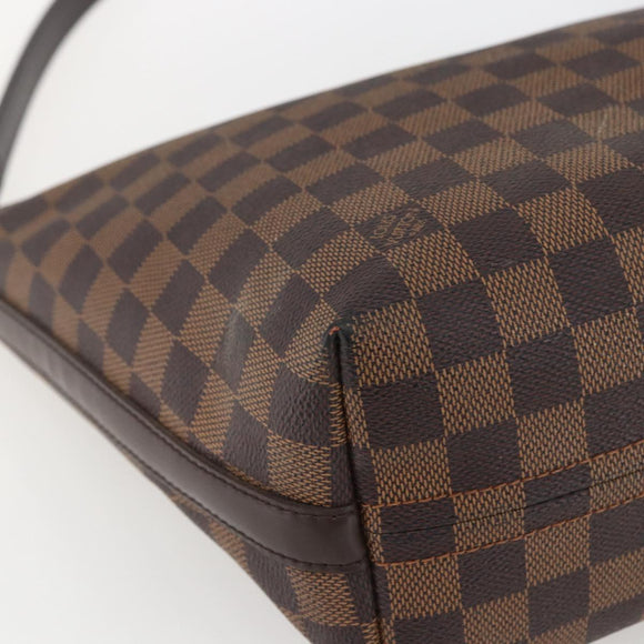 LOUIS VUITTON Damier Ebene Illovo MM Shoulder Bag N51995 LV Auth 164776
