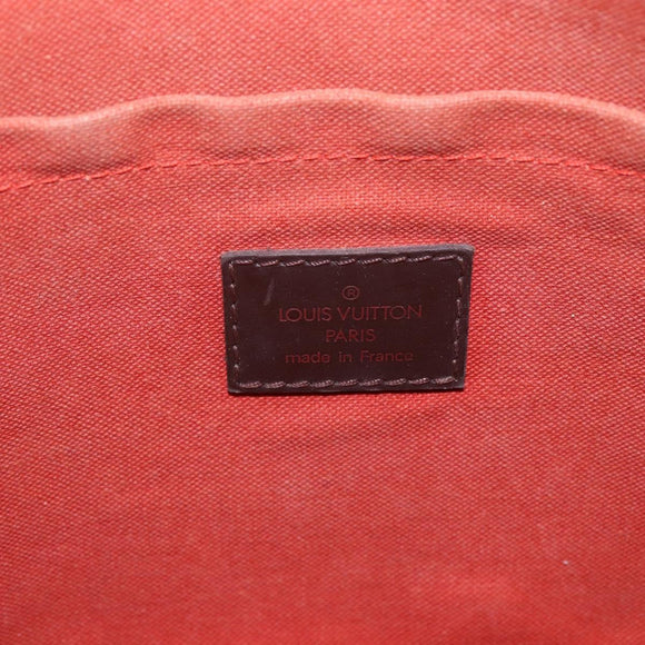 LOUIS VUITTON Damier Ebene Illovo MM Shoulder Bag N51995 LV Auth 164776