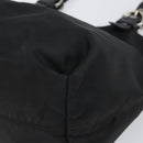 PRADA Handtasche Nylon Schwarz Silber Original 164777-9