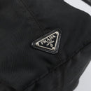 PRADA Handtasche Nylon Schwarz Silber Original 164777-10