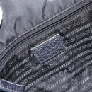 PRADA Handtasche Nylon Schwarz Silber Original 164777-17