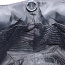 PRADA Handtasche Nylon Schwarz Silber Original 164777-19
