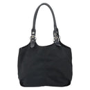 PRADA Handtasche Nylon Schwarz Silber Original 164777-13
