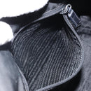 PRADA Handtasche Nylon Schwarz Silber Original 164777-21