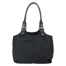 PRADA Handtasche Nylon Schwarz Silber Original 164777-2