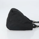 PRADA Handtasche Nylon Schwarz Silber Original 164777-3
