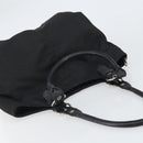 PRADA Handtasche Nylon Schwarz Silber Original 164777-6