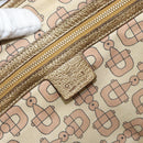 GUCCI GG Canvas Hand Bag Beige Gold 137396 Auth 164786-16