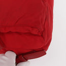 PRADA Backpack Nylon Red Silver Auth 164789-16