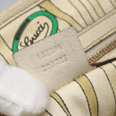 GUCCI GG Canvas Bamboo Hand Bag Beige Gold 137396 Auth 164794-12