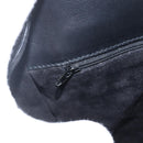 GUCCI Shoulder Bag Leather Black Gold 001 23 1098 Auth 164795-19